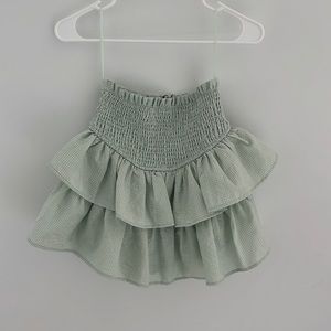 Miou Muse Green Skirt